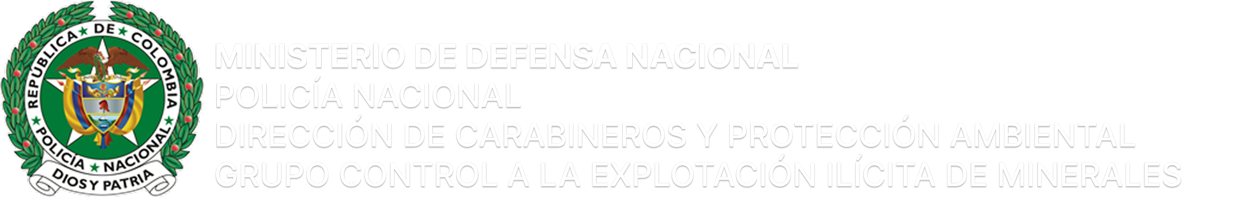 GPS MAICA registrado — Policía Nacional · Ministerio de Defensa Nacional